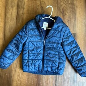 Cat & Jack Blue Quilted Puffer Jacket